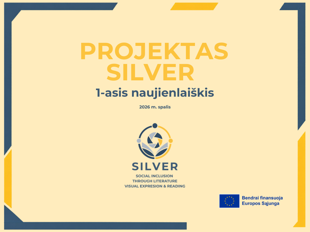 Projekto „SILVER“ pirmasis naujienlaiškis
